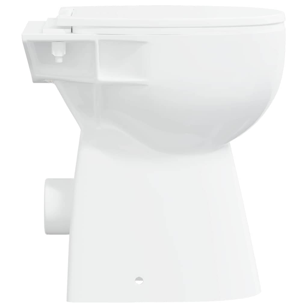 kantfrit toilet 7 cm ekstra højde soft close keramik hvid