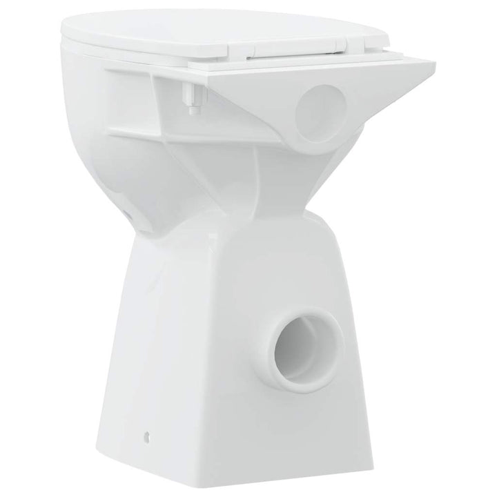 kantfrit toilet 7 cm ekstra højde soft close keramik hvid