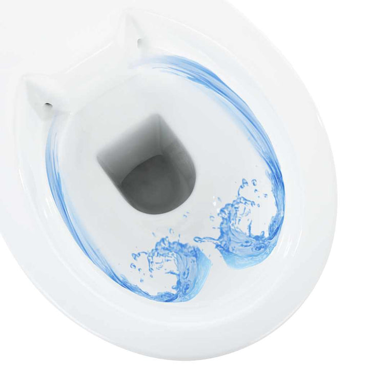 kantfrit toilet 7 cm ekstra højde soft close keramik hvid
