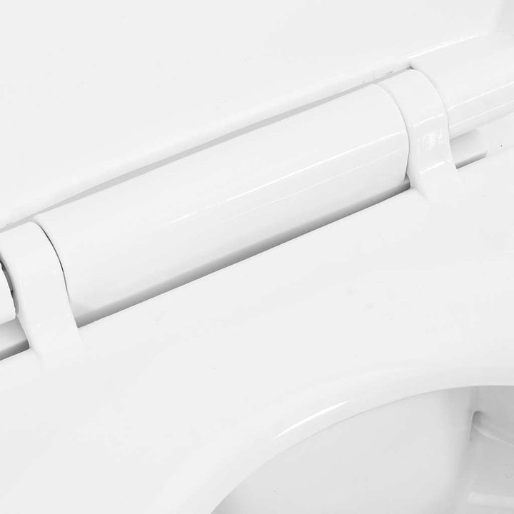 kantfrit toilet 7 cm ekstra højde soft close keramik hvid