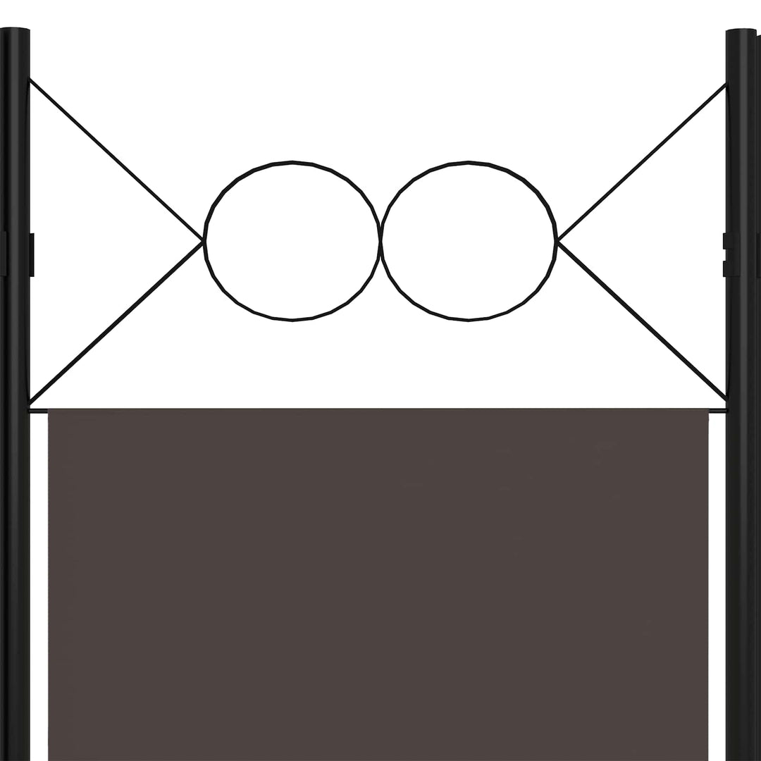 4-panels rumdeler 160x180 cm brun