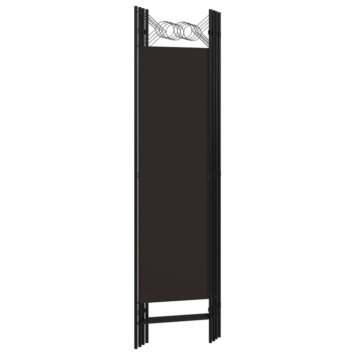 4-panels rumdeler 160x180 cm brun