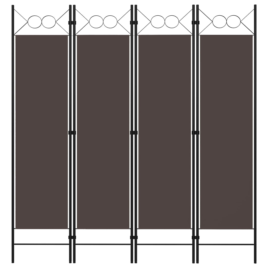 4-panels rumdeler 160x180 cm brun