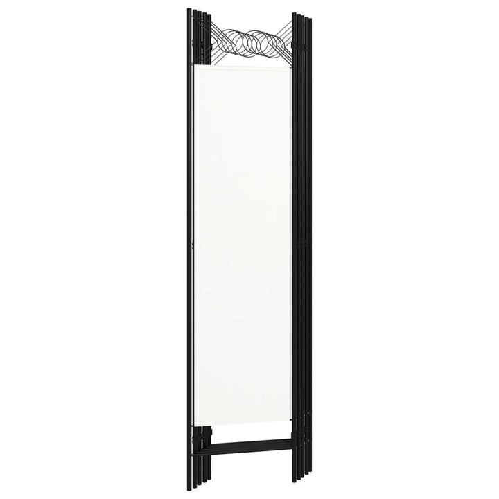 5-panels rumdeler 200 x 180 cm hvid