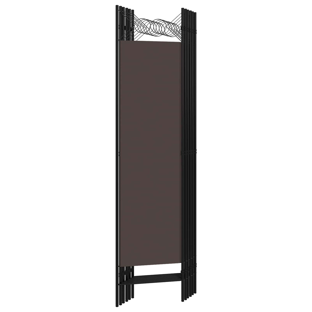 6-panels rumdeler 240x180 cm brun