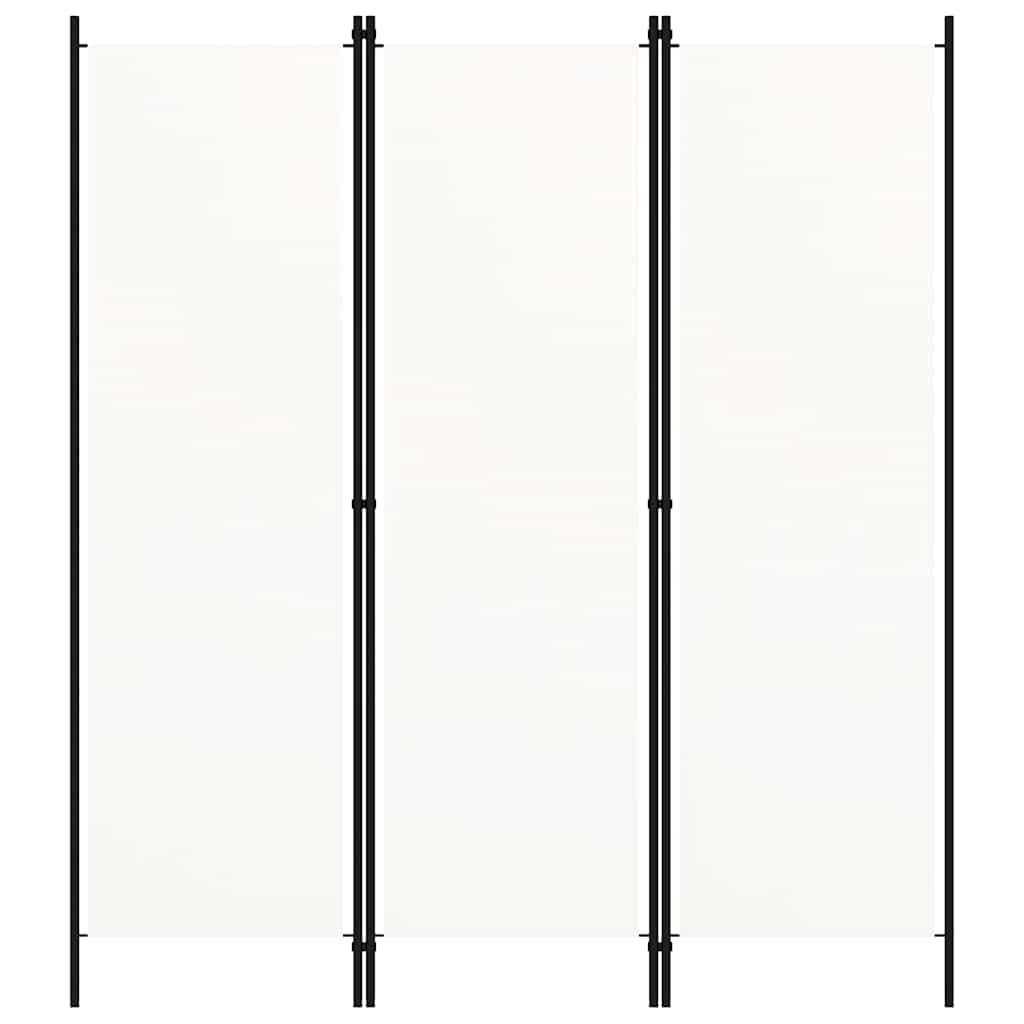 3-panels rumdeler 150 x 180 cm hvid