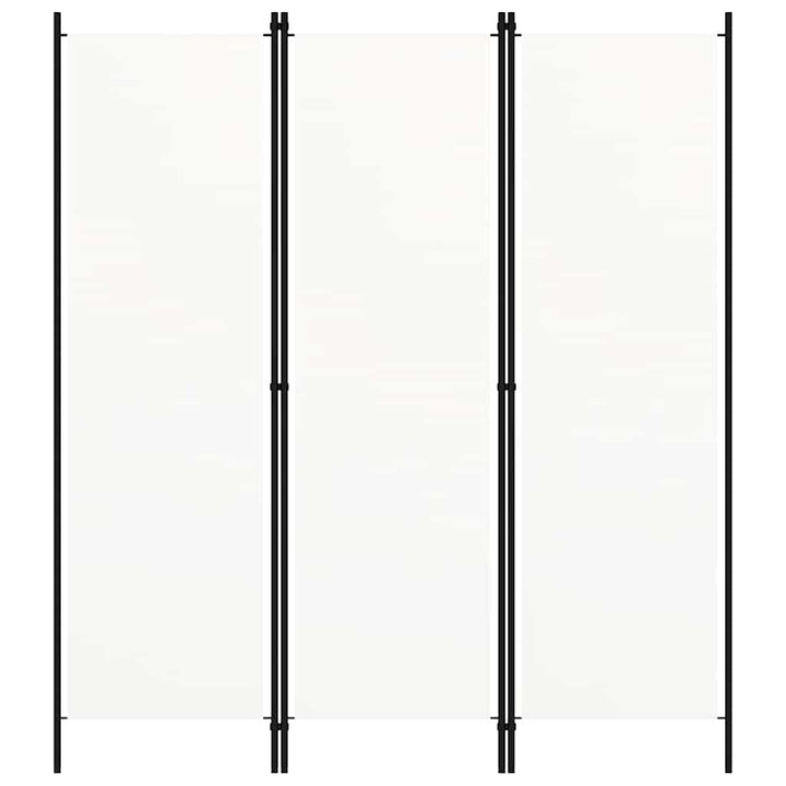 3-panels rumdeler 150 x 180 cm hvid