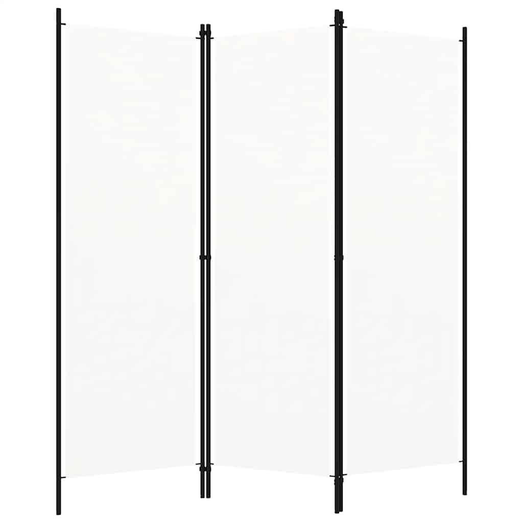 3-panels rumdeler 150 x 180 cm hvid