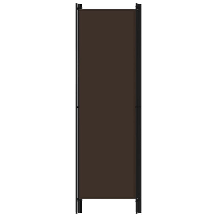 3-panels rumdeler 150 x 180 cm brun