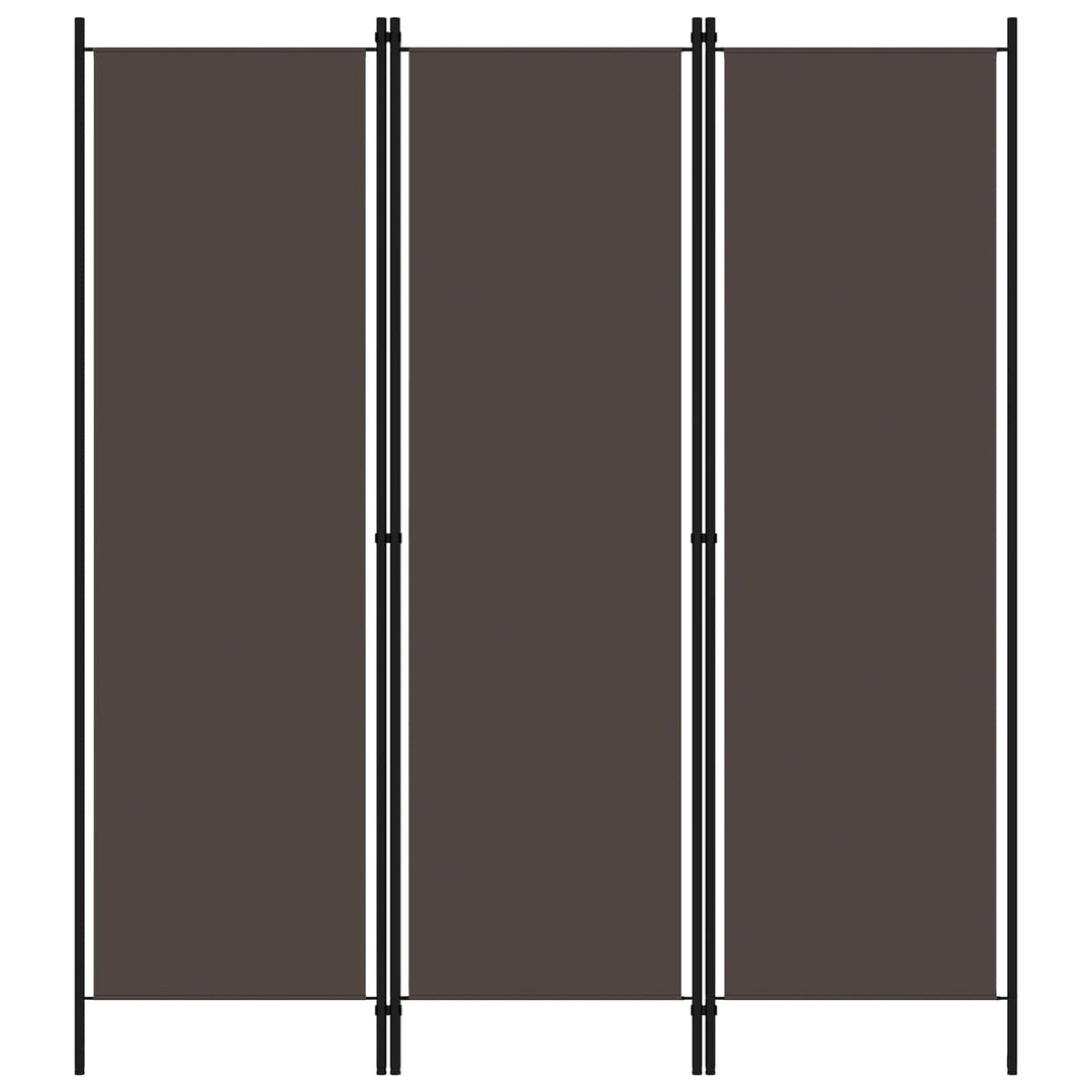 3-panels rumdeler 150 x 180 cm brun