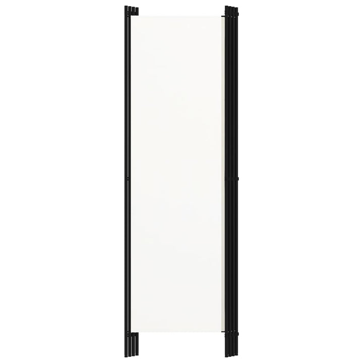4-panels rumdeler 200 x 180 cm hvid