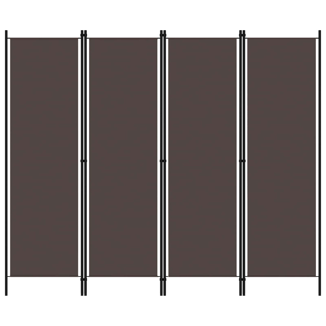 4-panels rumdeler 200 x 180 cm brun