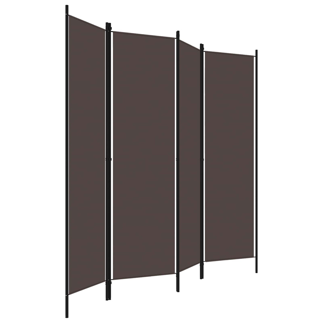 4-panels rumdeler 200 x 180 cm brun