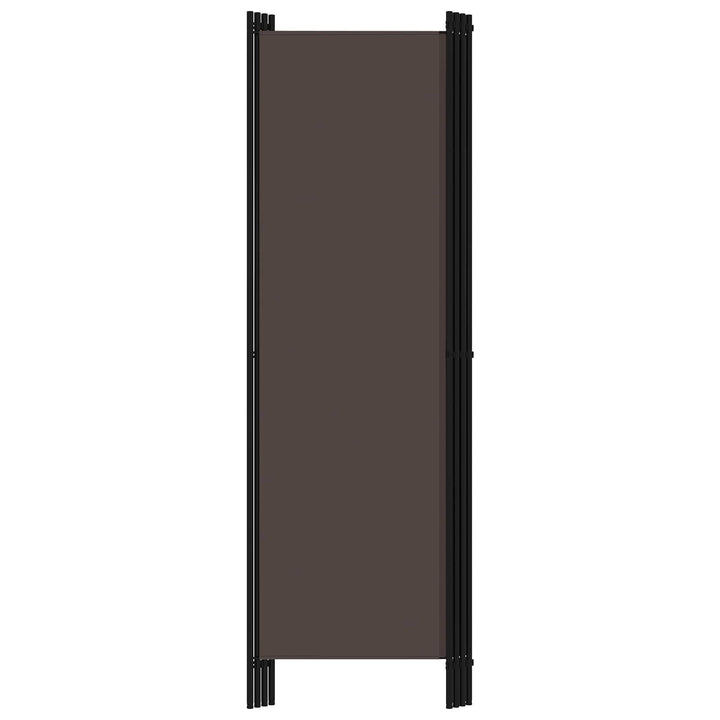 4-panels rumdeler 200 x 180 cm brun