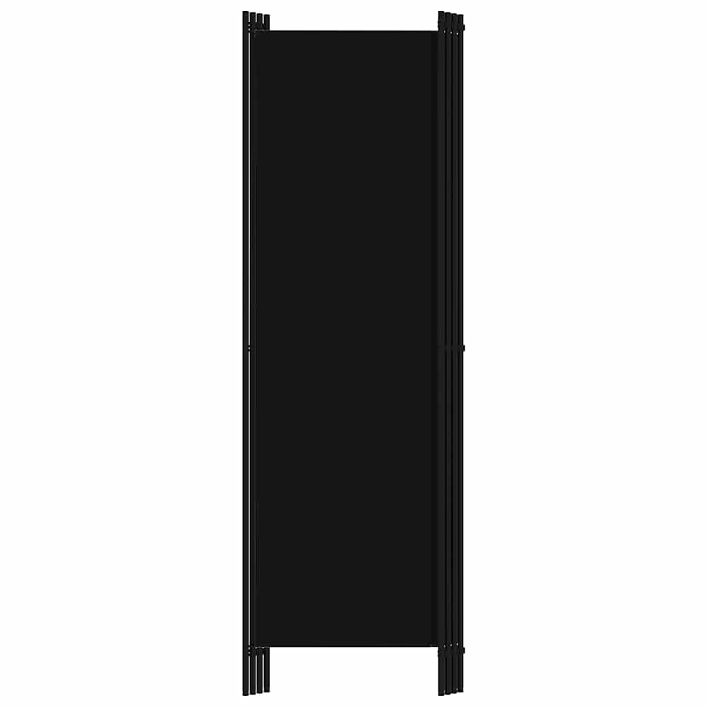 4-panels rumdeler 200 x 180 cm sort