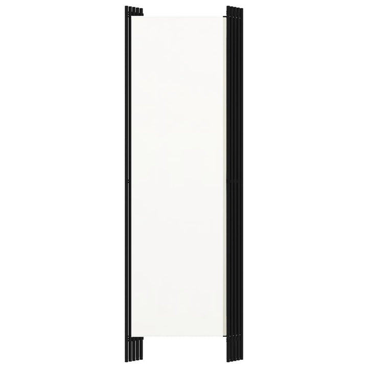 5-panels rumdeler 250 x 180 cm hvid