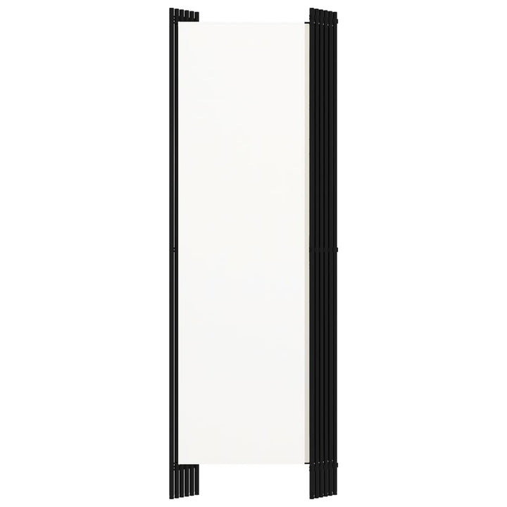 6-panels rumdeler 300 x 180 cm hvid
