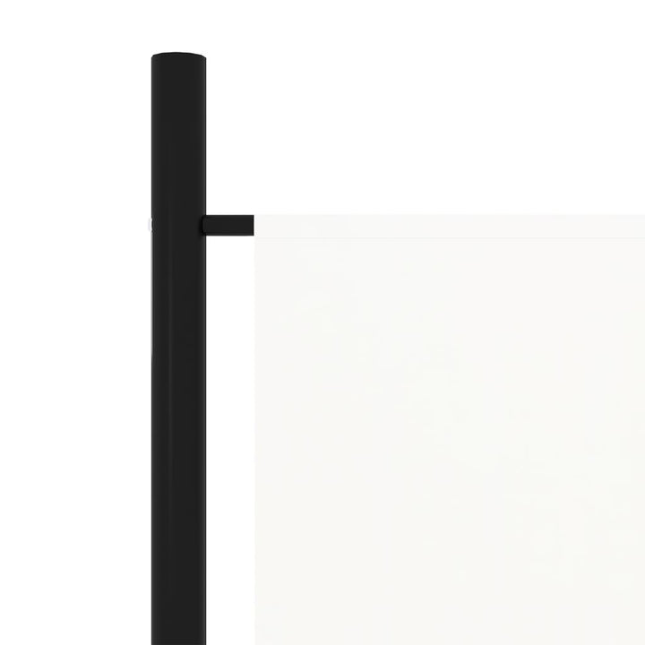 6-panels rumdeler 300 x 180 cm hvid