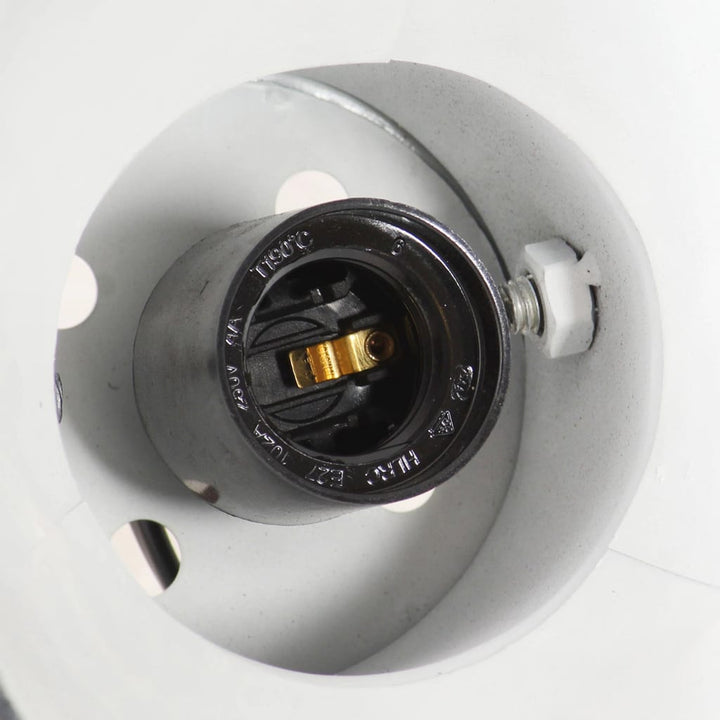 industrielle væg-/loftlamper 2 stk. 20x25 cm E27 mat sort