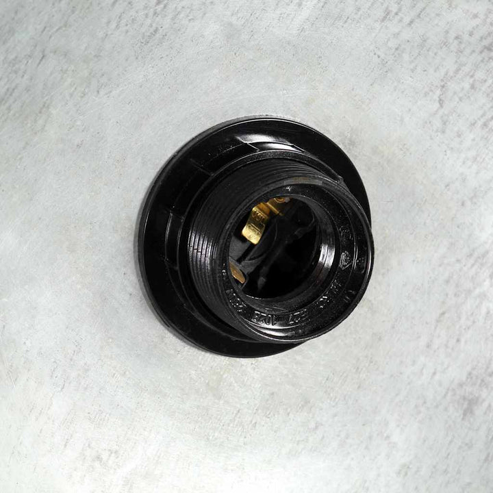 industriel hængelampe 25 W rund 30 cm E27 sølvfarvet