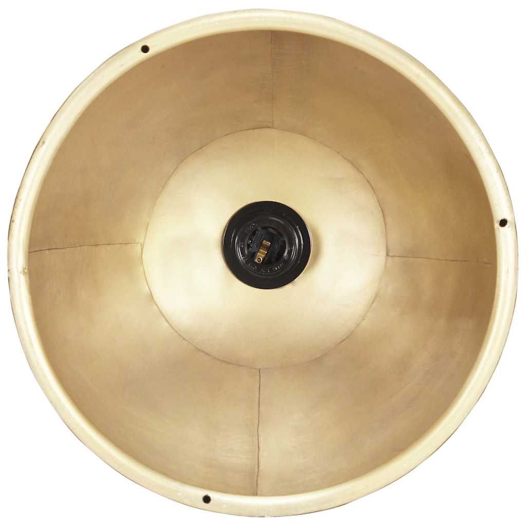 industriel hængelampe 25 W rund 30 cm E27 messingfarvet