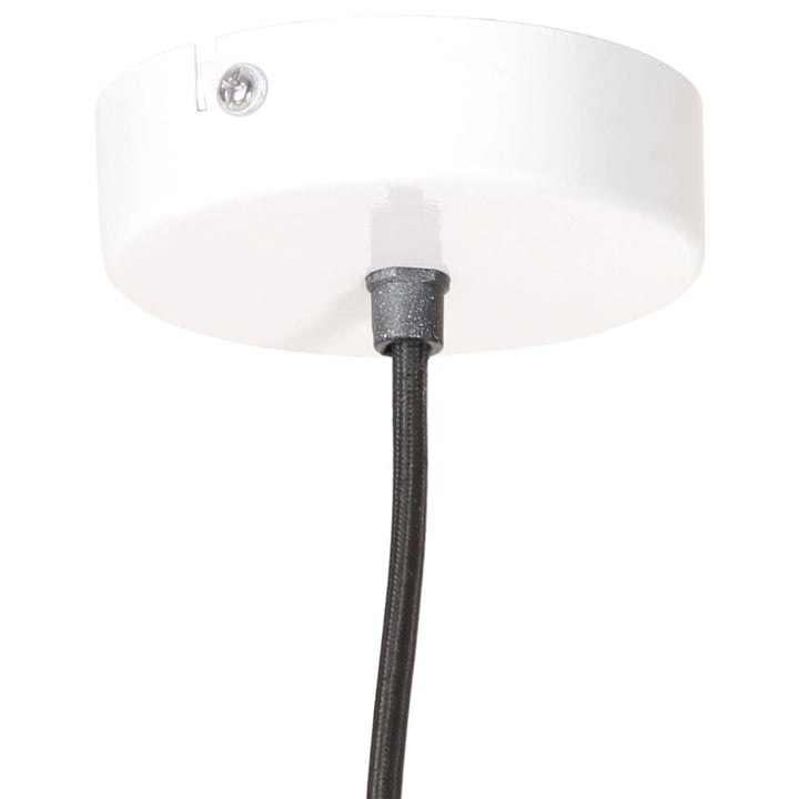 industriel hængelampe 25 W rund 19 cm E27 hvid