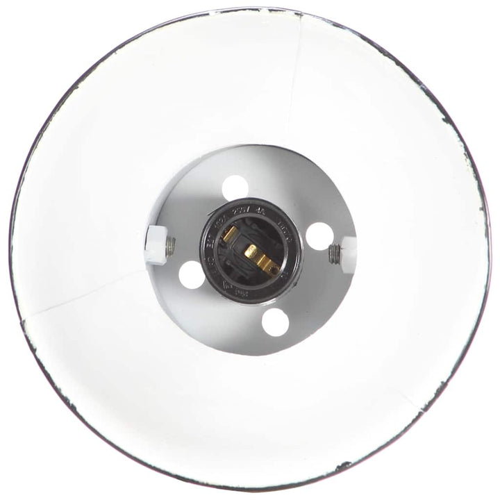 industriel skrivebordslampe 58x18x90 cm E27 rund mat sort