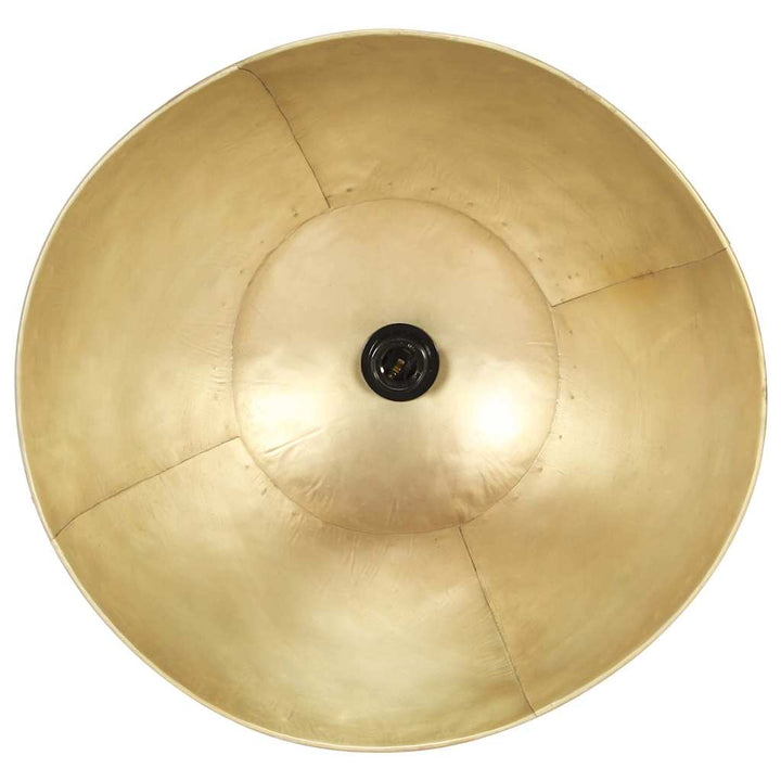 hængelampe 25 W rund 48 cm E27 messingfarvet