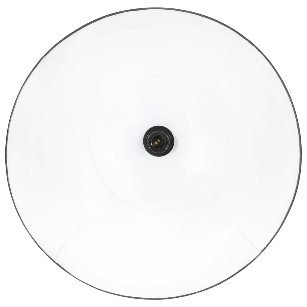 hængelampe 25 W rund 48 cm E27 mat sort