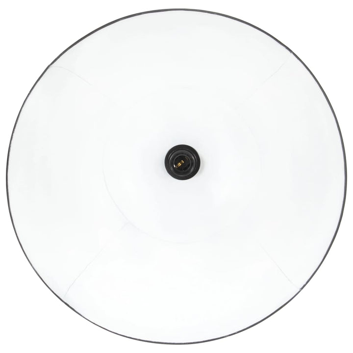 hængelampe 25 W rund 48 cm E27 mat sort