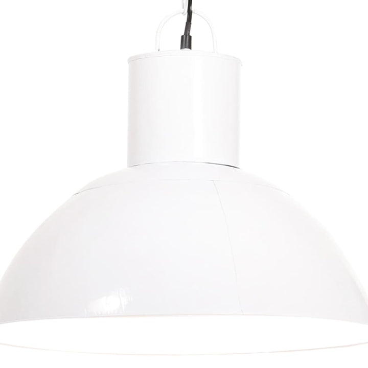 hængelampe 25 W rund 48 cm E27 hvid
