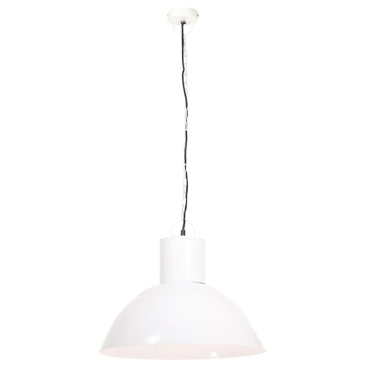 hængelampe 25 W rund 48 cm E27 hvid