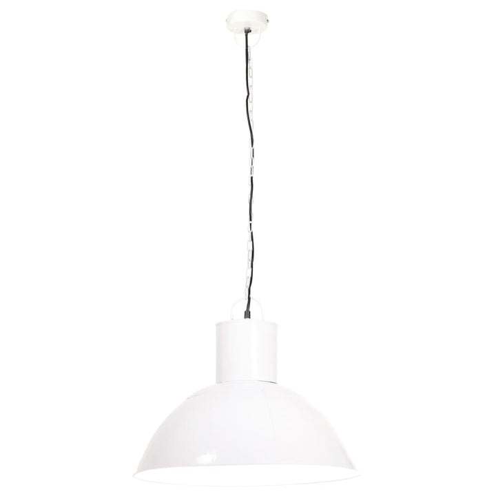hængelampe 25 W rund 48 cm E27 hvid