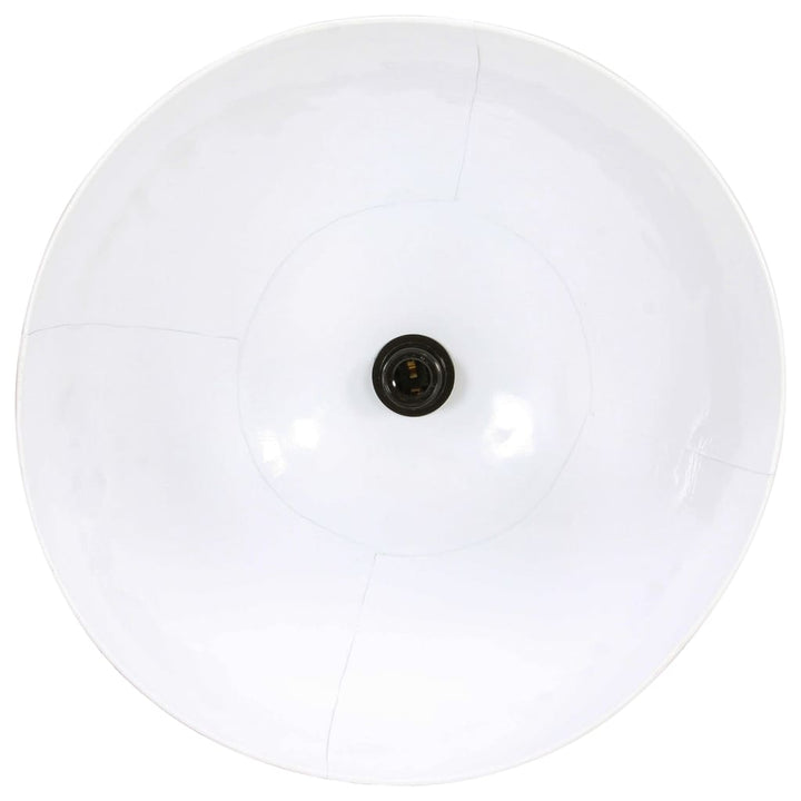 hængelampe 25 W rund 48 cm E27 hvid