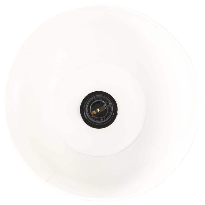 gulvlamper 3 stk. E27 massivt mangotræ hvid