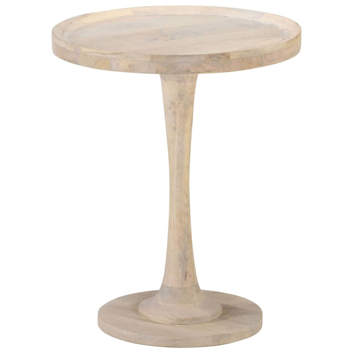 sidebord Ø60x75 cm massivt mangotræ