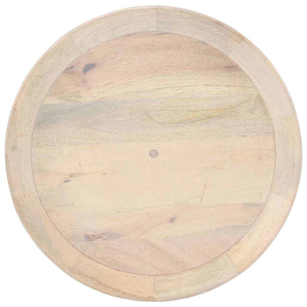 sidebord Ø50x55 cm massivt mangotræ