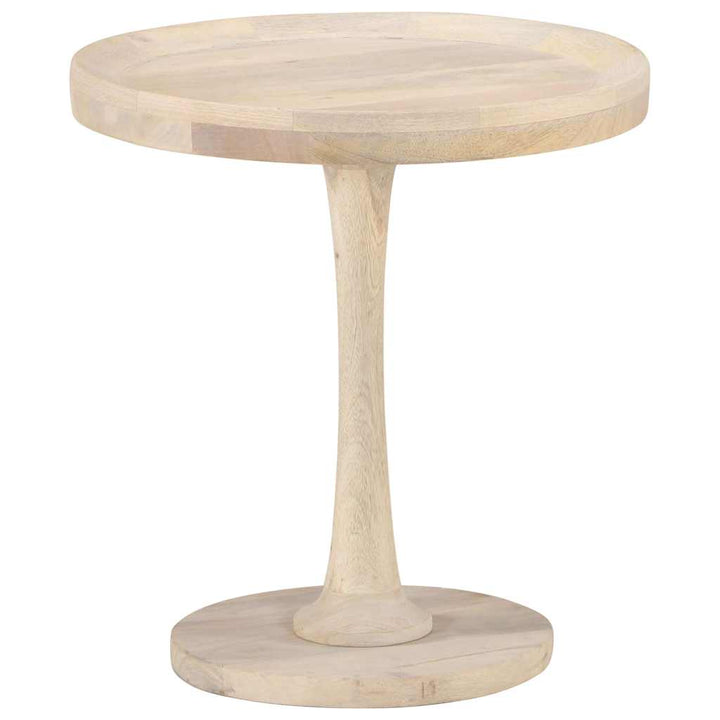 sidebord Ø50x55 cm massivt mangotræ
