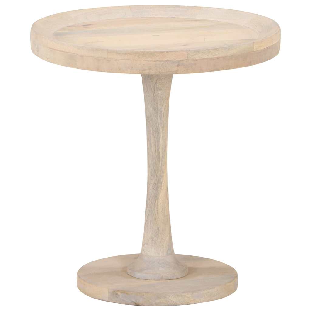 sidebord Ø50x55 cm massivt mangotræ