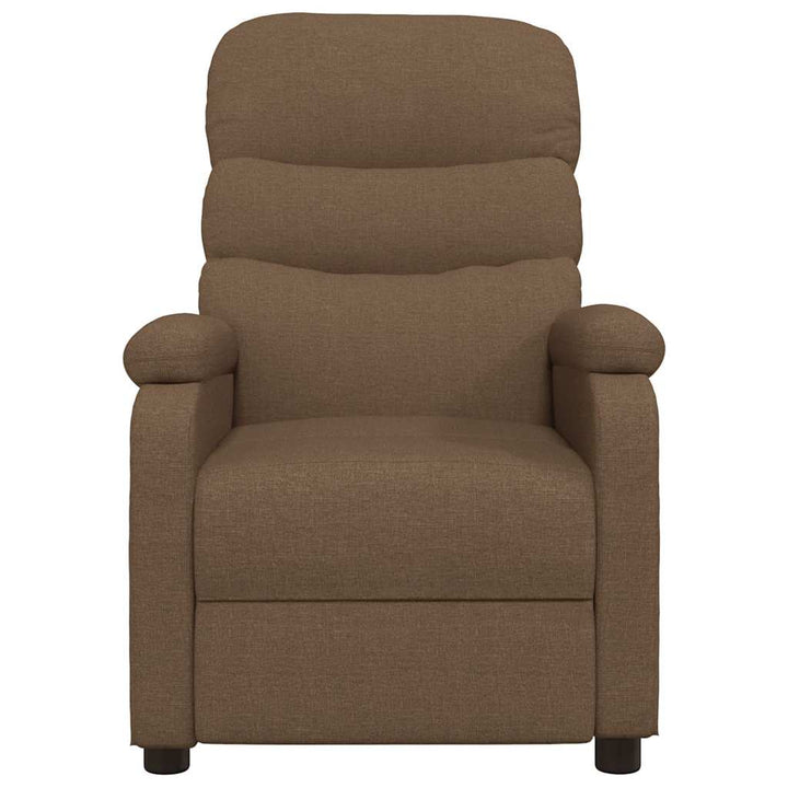 massagestol stof brun