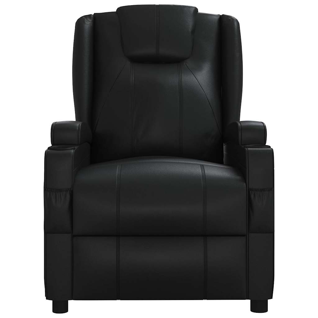 massagestol kunstlæder sort