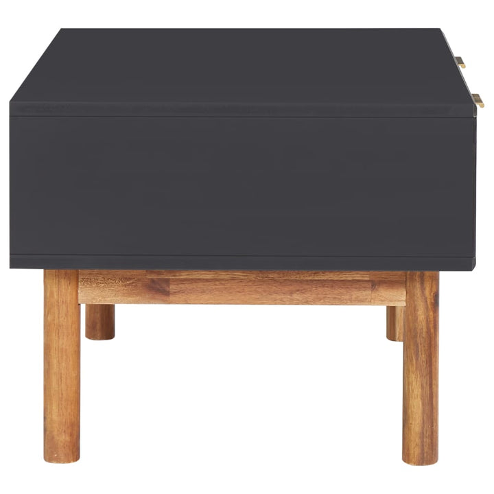 sofabord 90x50x40 cm massivt akacietræ og MDF