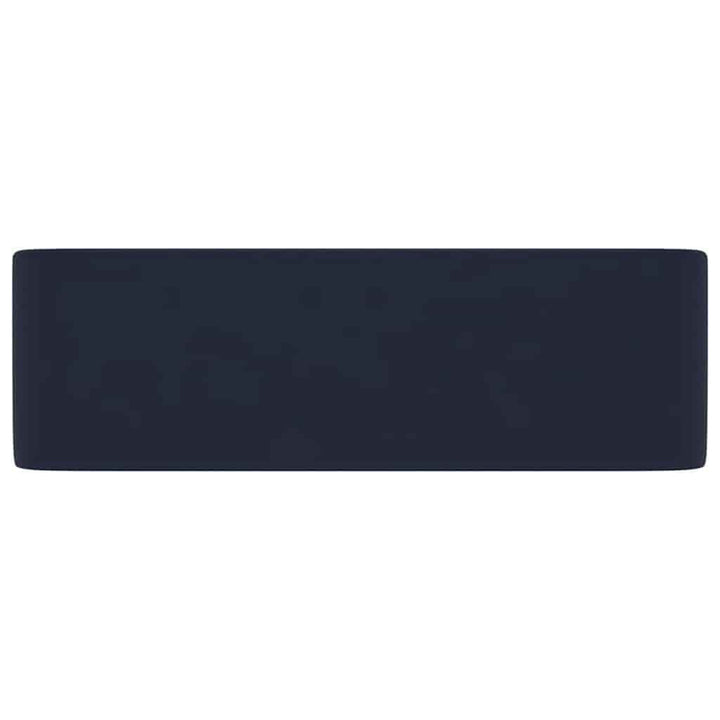 luksushåndvask 41x30x12 cm keramik mat mørkeblå