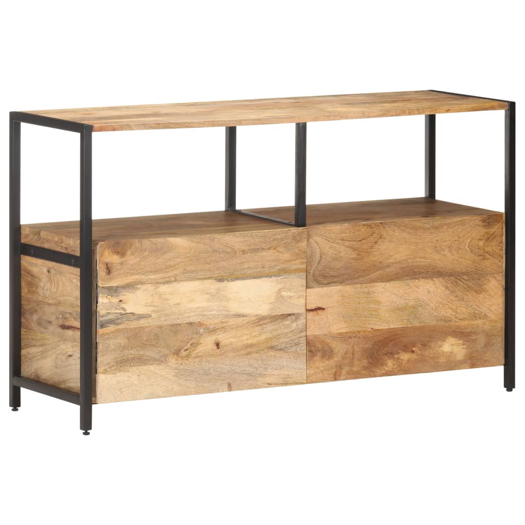 skænk 110x35x65 cm massivt mangotræ