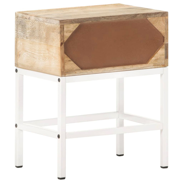 natbord 40x30x50 cm massivt mangotræ