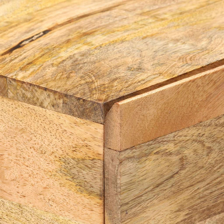 konsolbord 100x35x76 cm massivt mangotræ