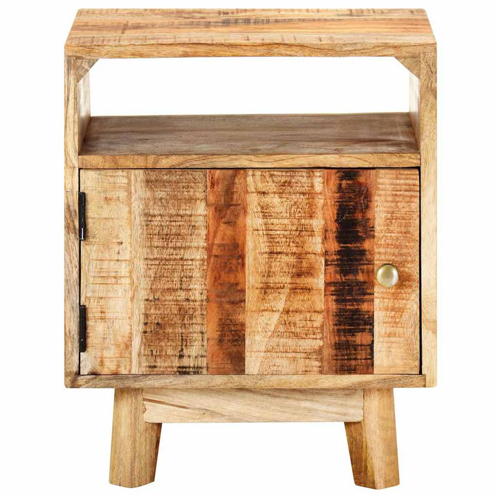sengebord 40x30x50 cm massivt mangotræ