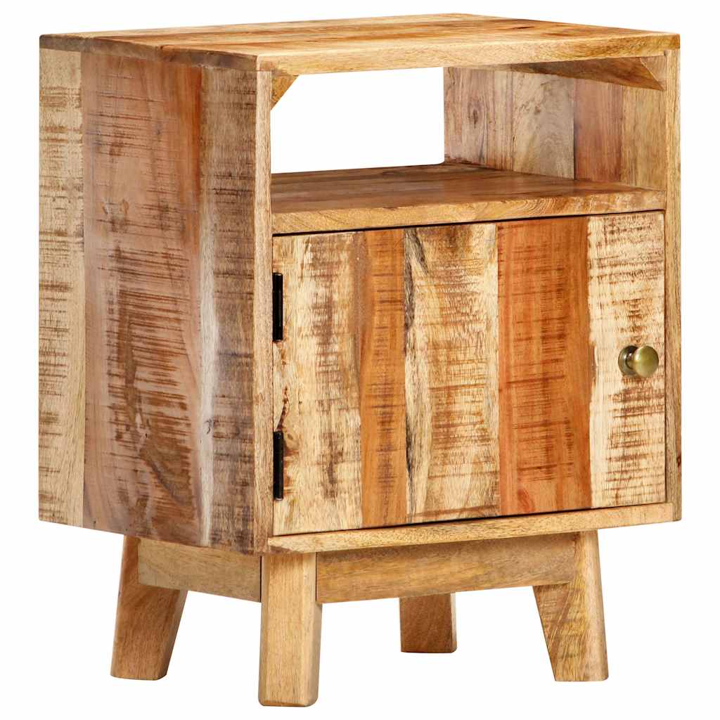 sengebord 40x30x50 cm massivt mangotræ
