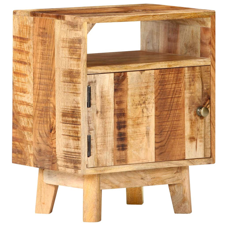 sengebord 40x30x50 cm massivt mangotræ