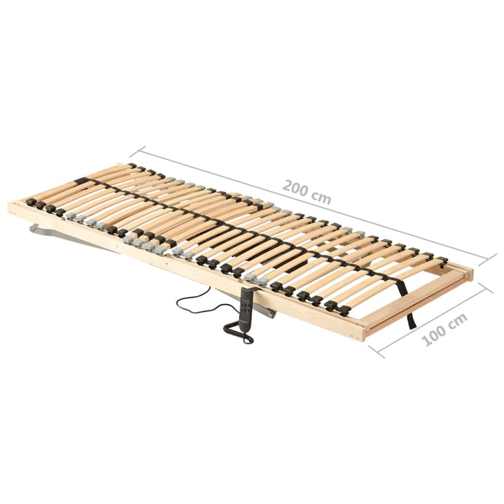 lamelbund med elevation 28 lameller 7 zoner 100x200 cm
